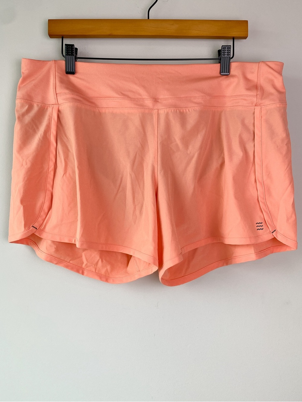 Free Fly Womens Lined Breeze Shorts XL Orange Bamboo Active Lightweight Outdoor